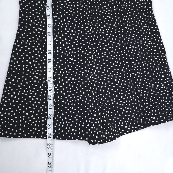 Zara Polkadot adjustable strap playsuit S - Picture 6 of 10